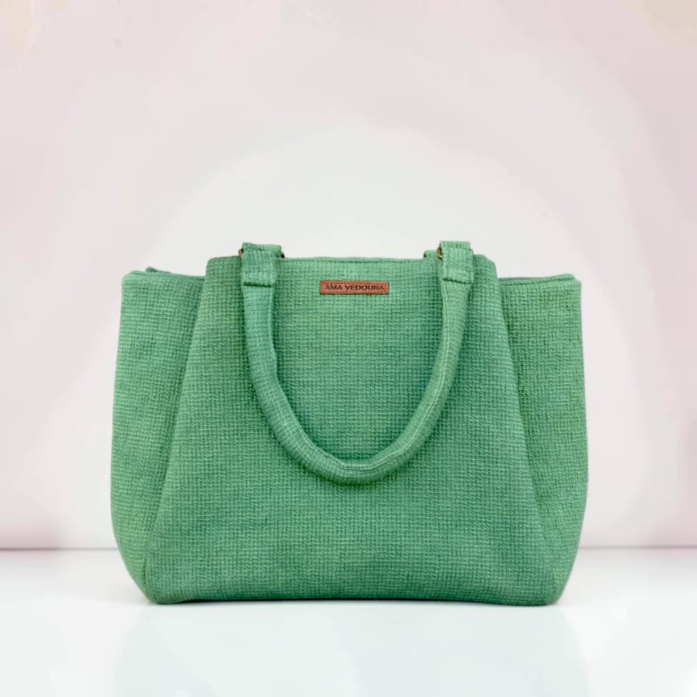 AV Minimalist Tote — Sage Green