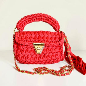 AV City Weave - Hot Red