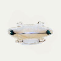 AV Minimalist Tote — Pearl White