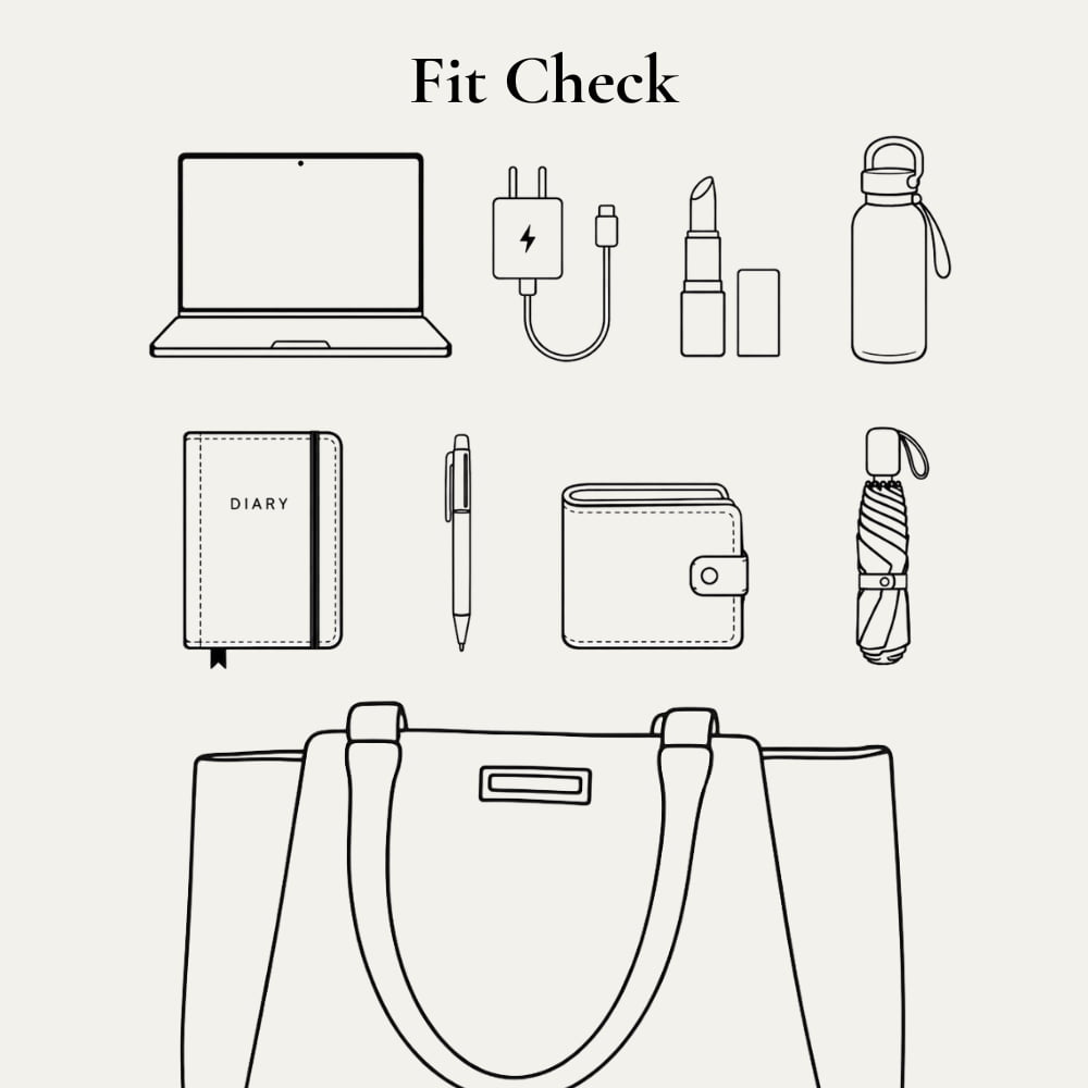 AV Minimalist Tote — Soft Peach