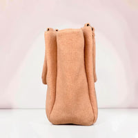 AV Minimalist Tote — Soft Peach