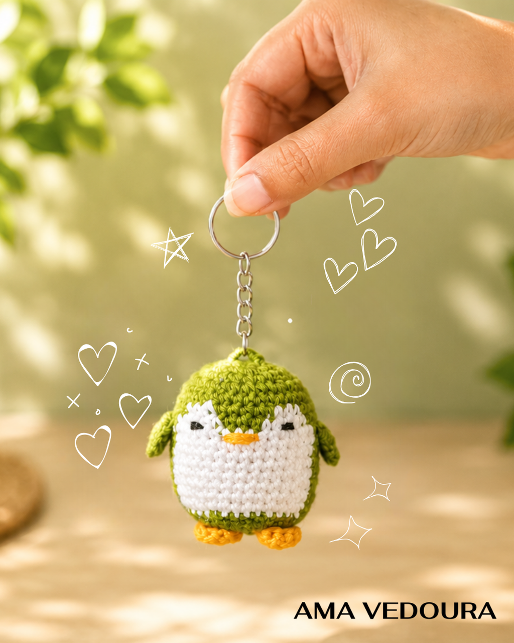 Handmade Crochet Pengiun