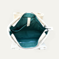 AV Minimalist Tote — Pearl White