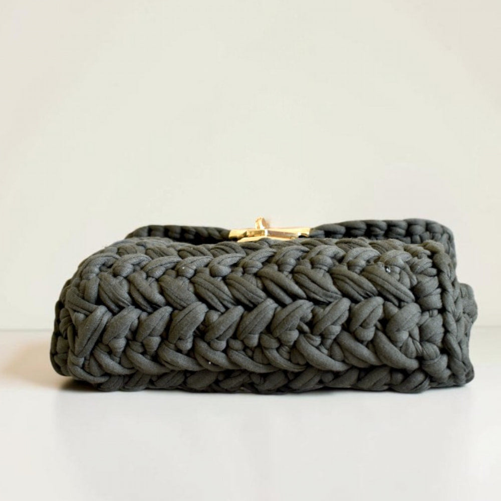 AV City Weave - Charcoal Green