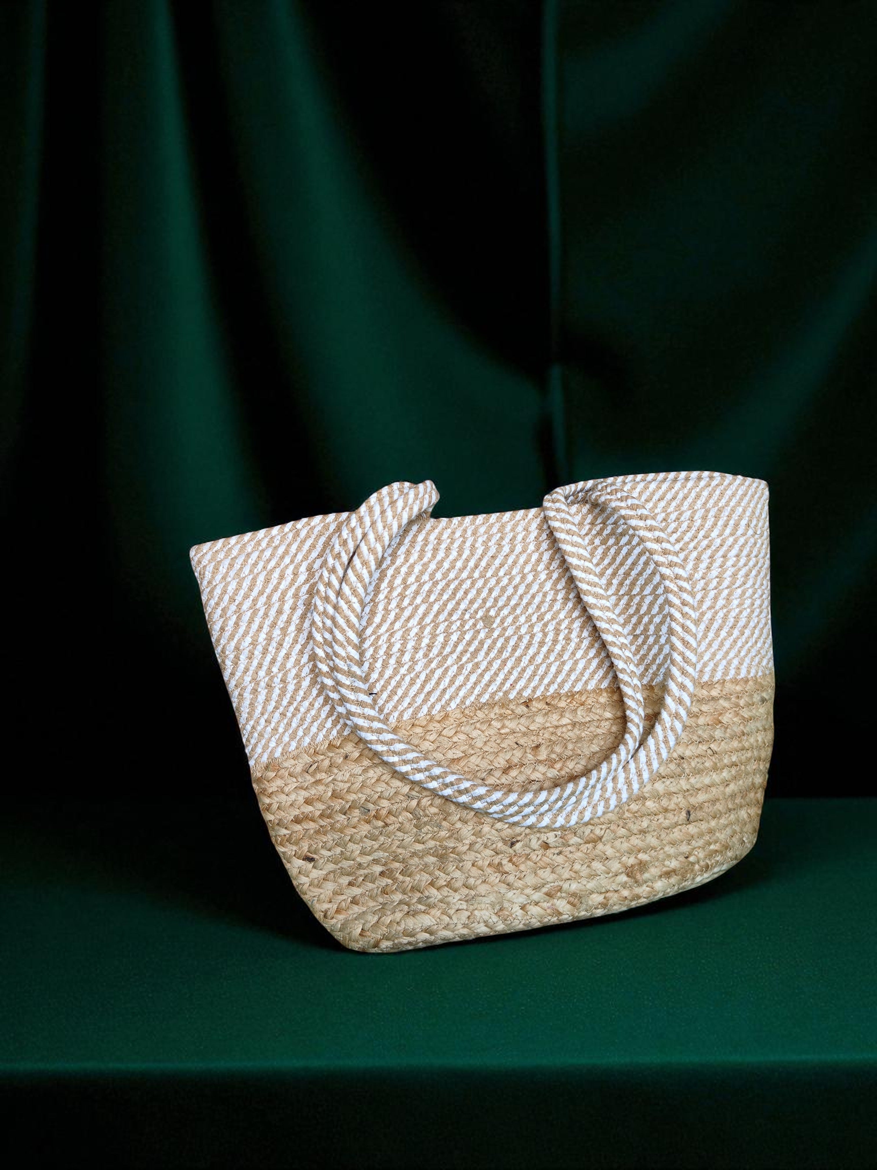 sandstone bloom tote bag