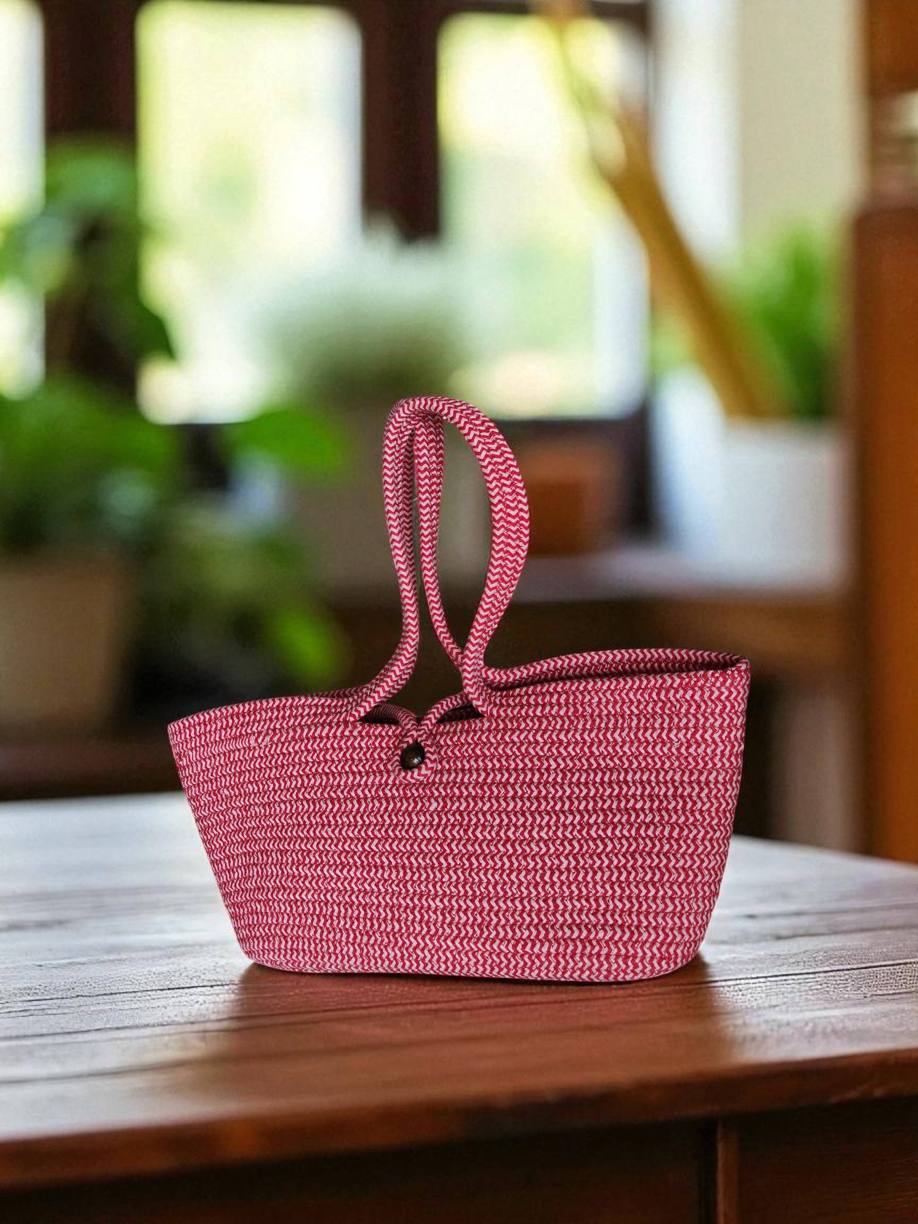 coral cove tote bag