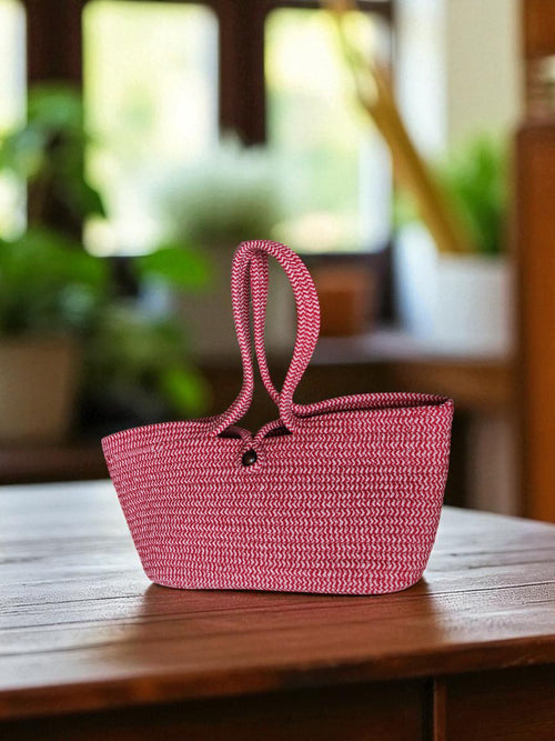 coral cove tote bag
